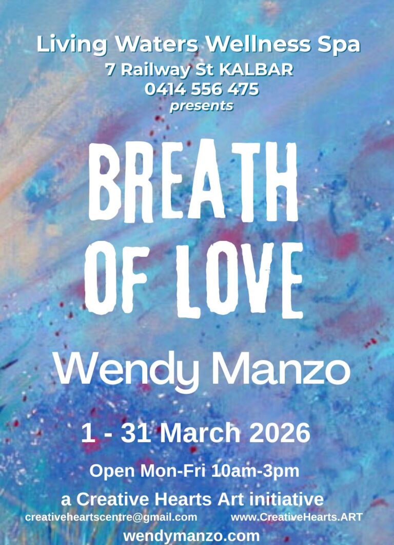 Wendy Manzo Breath of Love Kalbar poster poster